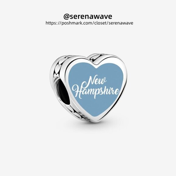 Pandora New Hampshire Heart Charm|Pendant - Picture 2 of 2